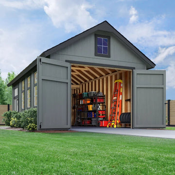 Upton 12’ x 24’ Wood Shed