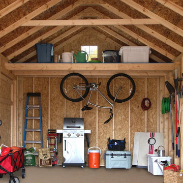 Upton 12’ x 24’ Wood Shed