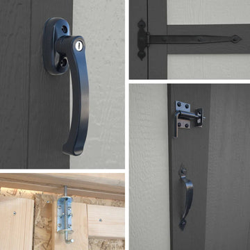 Upton 12’ x 24’ Wood Shed